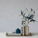 Product Image 6 for Cast Aluminum Tray with Handles, Gold Finish from Creative Co-Op