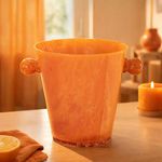 Product Image 5 for Orange Resin Ice Bucket w/Handles from BIDKHome
