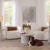 Product Image 5 for Studded White Washed Wood Side Table from Jamie Young