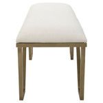 Product Image 3 for Farrah Geometric Bench from Uttermost