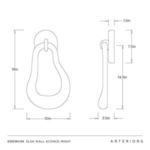 Product Image 6 for Elsa Wall Sconce from Arteriors