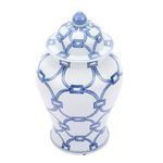 Product Image 1 for Blue & White Lover Locks Temple Jar-Large from Legend of Asia