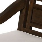 Product Image 9 for Foles Brown Wooden Outdoor Bench (Cushion Included) from Four Hands