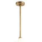 Product Image 6 for Styx Vertical Steel Pendant - Natural Brass from Regina Andrew Design