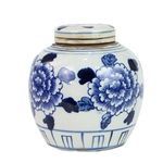 Product Image 5 for Blue & White Mini Jar The Peony from Legend of Asia