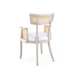 Product Image 3 for Marshall Cane and Linen Arm Chair in Sand from Villa & House