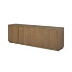Product Image 2 for Brookhurst Satin Oak Veneer Media Console from Four Hands