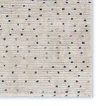 Zoomed-in view focusing on dot pattern and texture variation of the rug surface