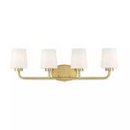 Product Image 2 for Capra Warm Brass 4 Light Bath from Savoy House 