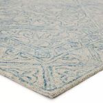 Product Image 3 for Carmen Handmade Trellis Blue / Light Gray Area Rug from Jaipur 