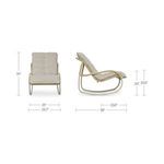 Product Image 19 for Lyra Outdoor Rocking Chair from Moe's