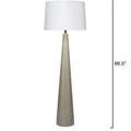 Product Image 3 for Alps Warm Gray Steel Floor Lamp from Jamie Young