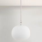 Product Image 4 for Ingels 1-Light Large Pendant - Polished Nickel from Hudson Valley