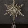 Product Image 1 for Glitter Star Tree Topper from Creative Co-Op