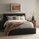 Product Image 18 for Quincy Lisbon Charcoal Queen Bed from Four Hands
