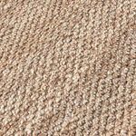 Close-up showing detailed braided jute fibers and natural subtle color variations