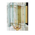 Side profile of Duvernell Wall Sconce highlighting thickness of recycled glass panes