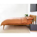 Product Image 3 for Parker Terra Cotta Linen King Duvet Set from Pom Pom at Home