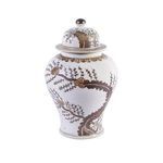 Product Image 3 for Brown Hong Wu Temple Jar Plum Blossom Motif from Legend of Asia