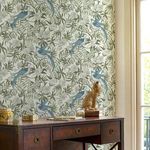 Product Image 2 for Laura Ashley Osterley Sage Botanicals & Birds Wallpaper from Graham & Brown