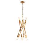 Product Image 2 for Cobra Small Natural Brass Chandelier from Regina Andrew Design