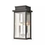 Product Image 1 for Braddock 2 Light Outdoor Sconce In Architectural Bronze from Elk Lighting