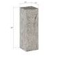 Product Image 2 for Origins Pedestal,  Mitered Chamcha Wood, Grey Stone Finish from Phillips Collection