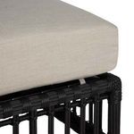 Product Image 12 for Newport Burlap Woven Ottoman from Summer Classics