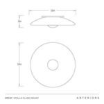 Product Image 8 for Stella Flush Mount from Arteriors