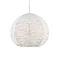 Product Image 4 for Octavia Large White Pendant from Currey & Company