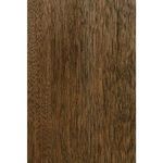 Detailed close-up of vertical wood grain on the side panel of the table