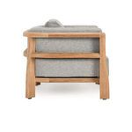 Product Image 4 for Aston Teak Wood Modern Outdoor Accent Chair from Classic Home Furnishings