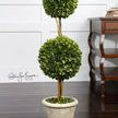 Product Image 1 for Uttermost Two Sphere Topiary Preserved Boxwood from Uttermost