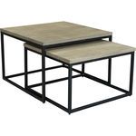 Product Image 3 for Drey Nesting Coffee Tables   Set Of 2 from Moe's