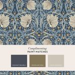 Product Image 3 for William Morris Pimpernel Wallpaper from Graham & Brown