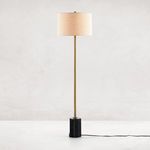 Product Image 1 for Sargent Floor Lamp Black Marble from Four Hands