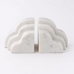 Product Image 2 for Marble White Bookend from BIDKHome