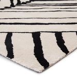 Product Image 1 for Gemma Handmade Abstract White/ Black Rug By Nikki Chu from Jaipur 