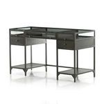 Product Image 3 for Shadow Box Modular Writing Desk - Gunmetal from Four Hands