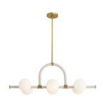 Product Image 6 for Harrison Antique Gold Brass Linear Steel Chandelier from Arteriors