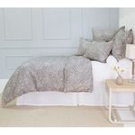 Product Image 2 for Brighton Paisley Natural / Navy King Duvet Cover from Pom Pom at Home