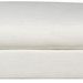 Lucca Modular Sectional Bumper in Kipri Snow with crisp rectangular shapes and plush cushioned top