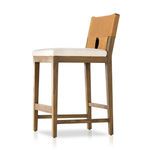 Product Image 2 for Sem Upholstered Wood and Leather Counter Stool from Four Hands