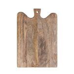 Product Image 1 for Curved Mango Wood Cheese/Serving Board with Handle, Natural Finish from Creative Co-Op