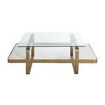 Product Image 6 for Winnipeg Marble and Tempered Glass Coffee Table from Gabby