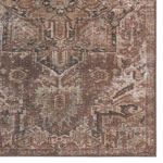 Product Image 4 for Kate Vintage-Style Lester + Minita Medallion Brown/ Tan Rug - 3' x 10' from Jaipur 