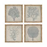 Product Image 1 for Coral Prints On Linen from Elk Home