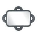 Product Image 5 for Santos Rattan Rectangular Modern Mirror from Currey & Company
