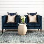 Product Image 5 for Zhara Indoor/ Outdoor Medallion Blue/ Purple Area Rug from Jaipur 