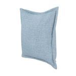 Product Image 5 for Solstice Chambray Blue Belgian Linen Throw Pillow from Classic Home